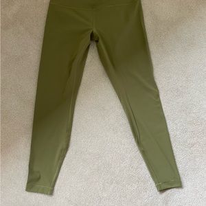 Lululemon Wunder high rise leggings size 12 25”leg